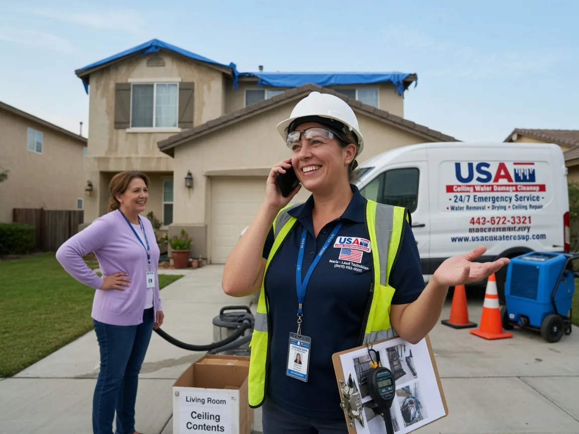 Ceiling Water Damage Restoration East Lynne, MO FAQs